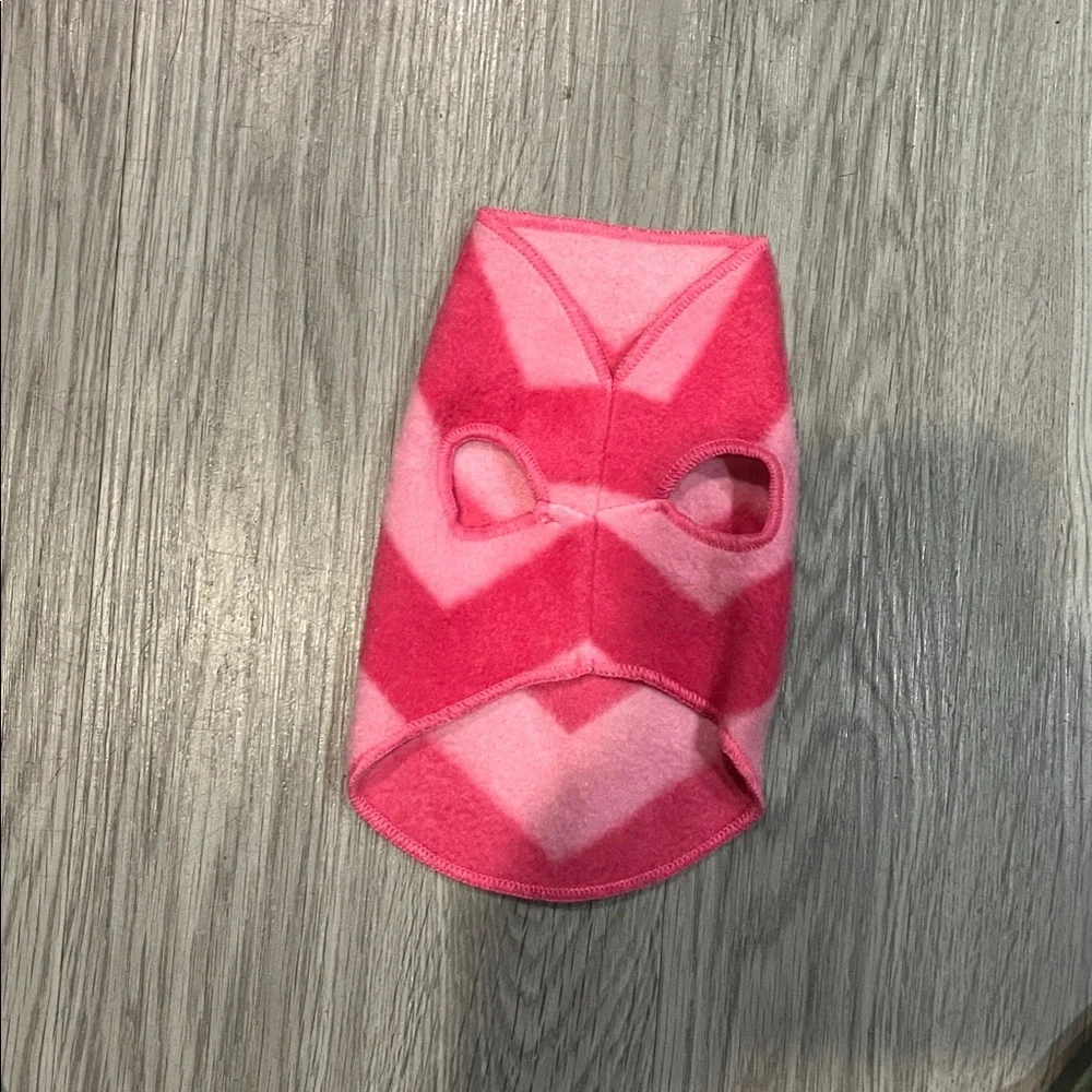 Chevron Pink Dog Sweater
